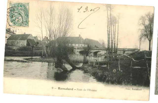 Orne- Remalard   Pont De L Huisne Année 1906