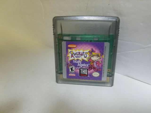 Jeu Game Boy Color - Les Razmoket 100% Angelica - VF - Cartouche Seule - Bon état