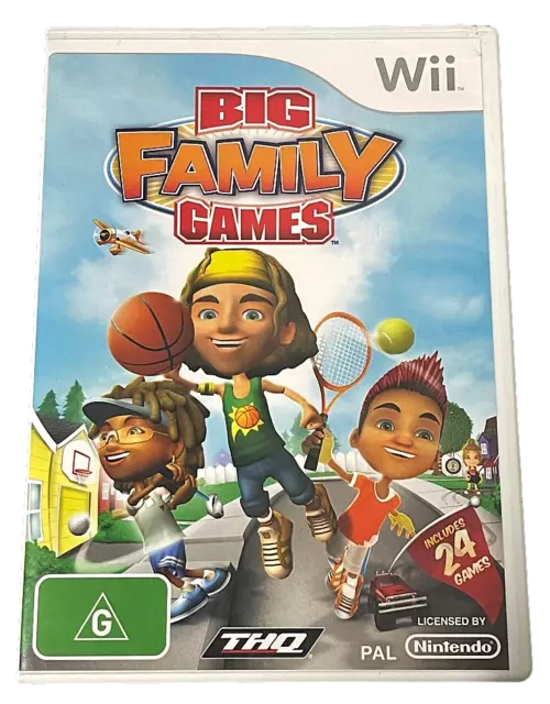 Big Family Games Nintendo Wii PAL *Complete* Wii U Compatible