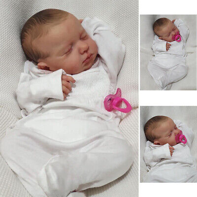 19in Bambole Reborn Baby Soft Touch Boy Girl neonato fatto a mano Giocattolo Bambini Regalo