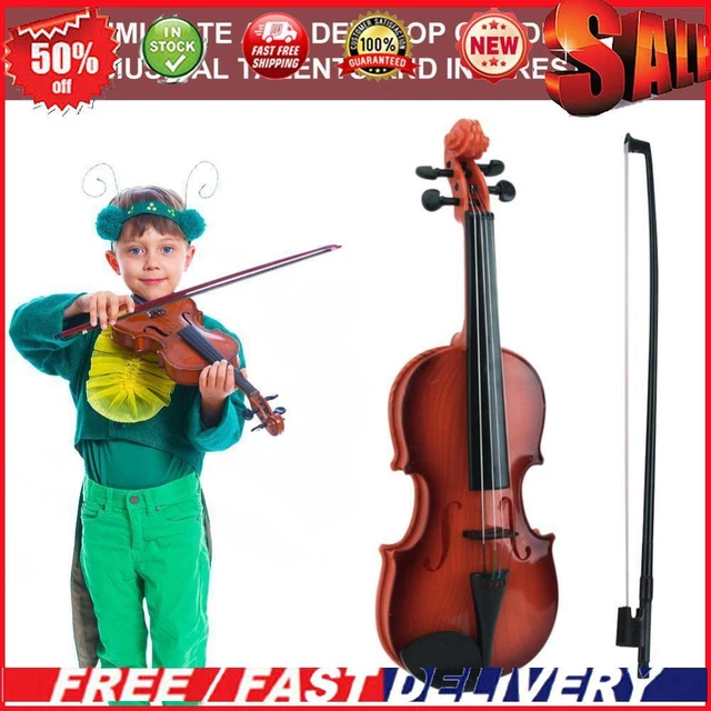 Acoustic Violin Toy Adjustable String Simulation Musical Instrument Kid Gifts