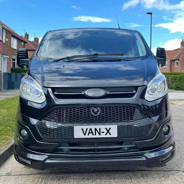 FOR FORD TRANSIT Custom Front Grille Honeycomb Modified 2012 - 2018 MK1 ...