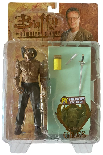 Buffy Vampire Slayer PX Excl Demon Giles Action Figure New w Package Damage 2006