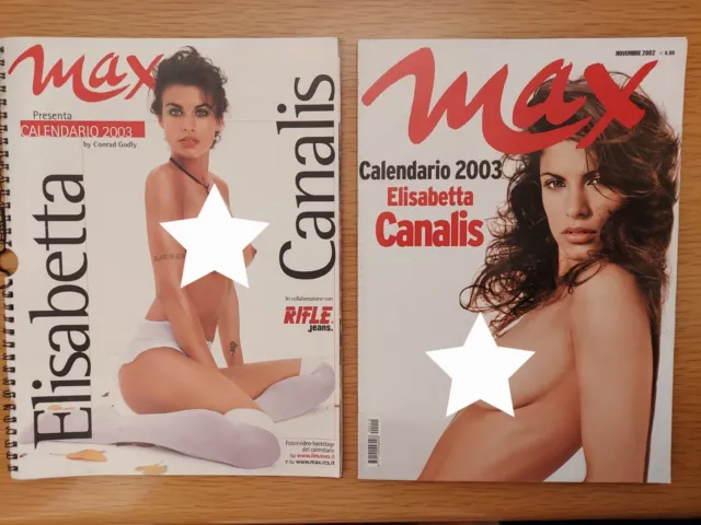 Max - 11/2002 - Elisabetta Canalis + Calendario / Emily Watson / Edward Norton