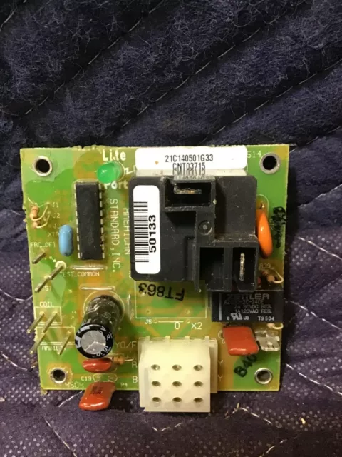 American Standard 21C140501G33 CNT03715 Defrost Control Circuit Board - Used