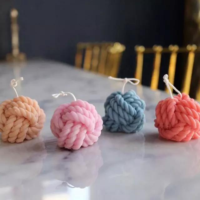 Baking Yarn Ball Woolen Ball Candle Mold Soap Mould Cake Decorating Tool