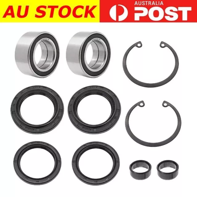 Front Wheel Bearings Seal Kit for Honda FourTrax 300 Rancher 350 400 420 TRX350F