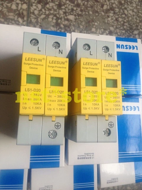 1 pz protezione fulmini LS1-D20/2P protezione fulmini protezione fulmini 2P20KA