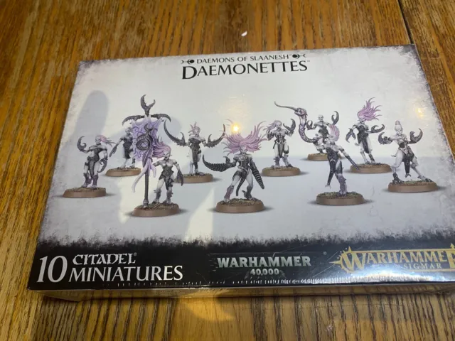 Daemons of Slaanesh Daemonettes Games Workshop Brand New in Box