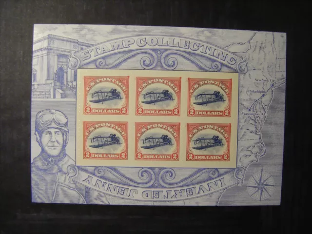 2013 USA Scott#4806 INVERTED JENNY Stamp Sheet - Face Value $12 - 6 Stamps