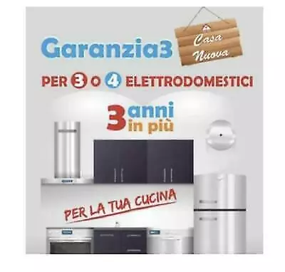 Garanzia3 G3Cnpd3500 Estensione Garanzia 3 Anni Per 3 O 4 Elettrodomestici 1000€