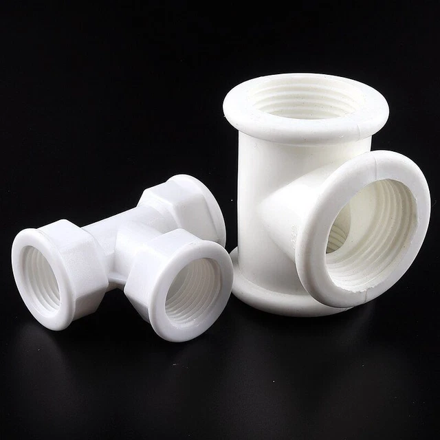 Female Thread Tee Connector Garden Irrigation Plastic PPR Reducing 3 ways T-type 5