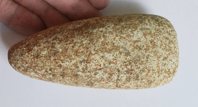Stone-age Archaic Celts Stone Chopper Artifact Africa Origin 4" Long