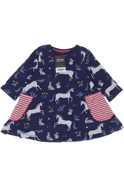 Mini abito da pavimento ragazza abito da donna taglia EU 110 cotone blu #35f529c