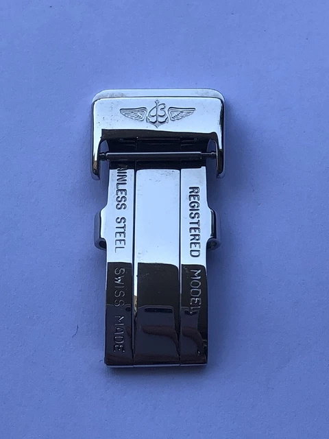Bracelet Avec Boucle Déployante Pour Montre Breitling Airwolf - Neuf (quelques Micro-rayures)