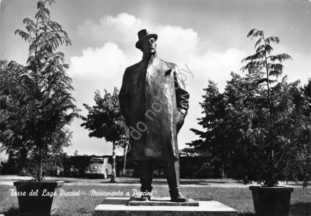 Cartolina Torre del Lago Puccini Monumento a Puccini