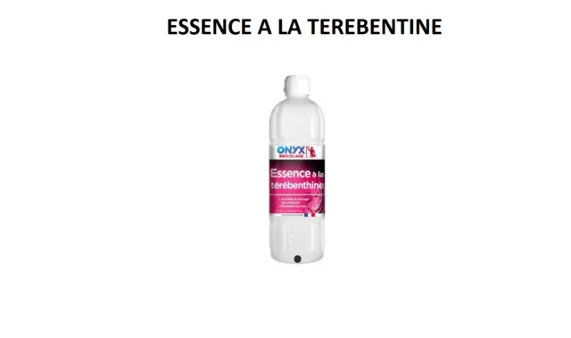 Essence De Terebenthine Pure Gemme 1L Entretien Le Bois Et Fait Ressortir La Cou