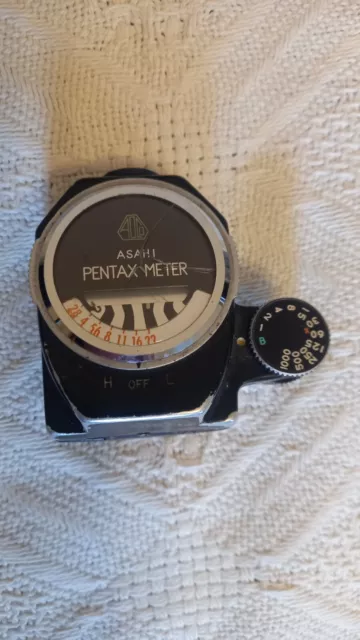 Vintage Pentax Meter Clip-On Exposure Meter