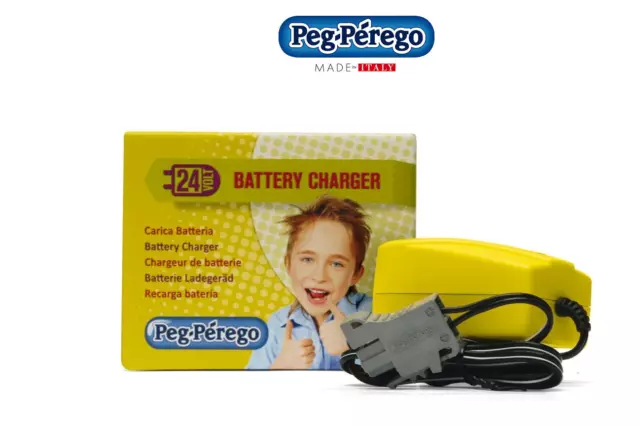 Peg perego Chargeur 24 Volt Couleur Jaune IKCB0303-nuovo-Italia