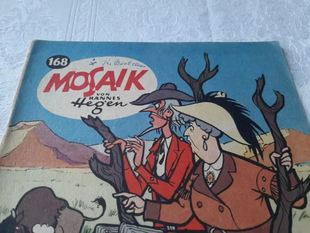 Hannes Hegen Mosaik Digedags Heft Nr.  168 - Am Fuss der Rocky Mountians 2