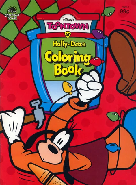 DISNEY TOONTOWN COLORING book RARE UNUSED £6.86 - PicClick UK