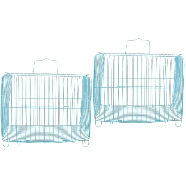 Trasportino Per Pappagalli E Calopsitte - Gabbia Da Viaggio Media Con Accessori, Sicura E Leggera - Foto 9