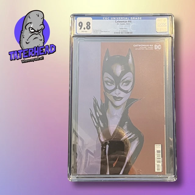 CGC 9.8 WP Catwoman #46 Sozomaika Variant Cover DC Comics 10/22