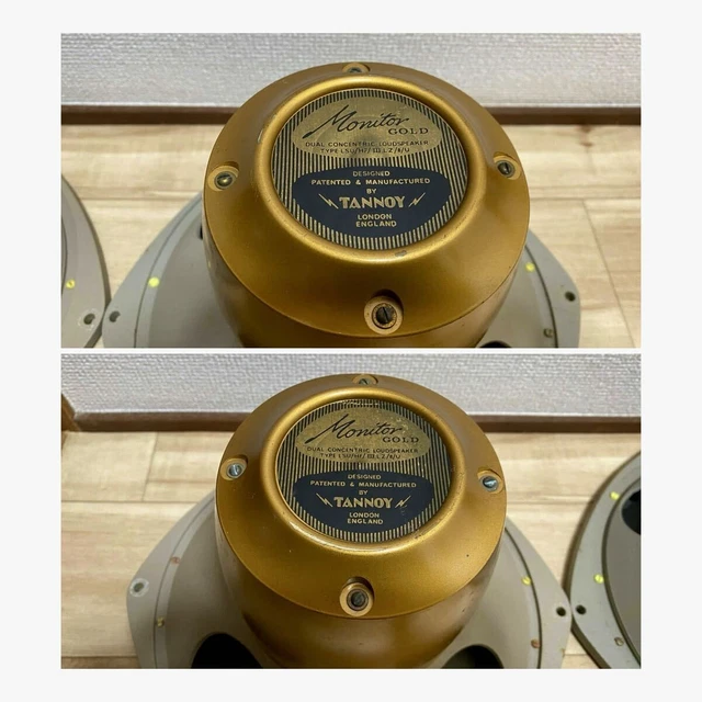 TANNOY MONITOR GOLD III LZ LSU/HF/III LZ/8 Speaker Pair Working