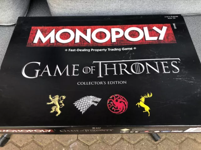 Monopoly - Game of Thrones -  Collectors Edition - Englische Ausgabe-