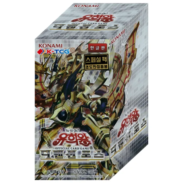 Yugioh Cards "Dimension Force" DIFO-KR Booster Box Korean Ver