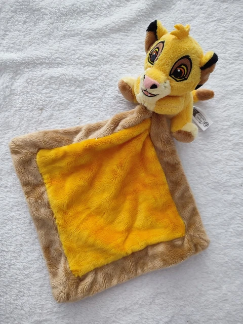Doudou Simba Personnalisé – Lion Disney 30 Cm, Broderie En France, Lavable 30°, CE Dès La Naissance