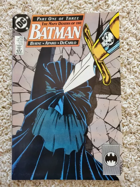 BATMAN #433 (DC Comics 1989) Detective Byrne "Many Deaths of Batman" Part 1 of 3