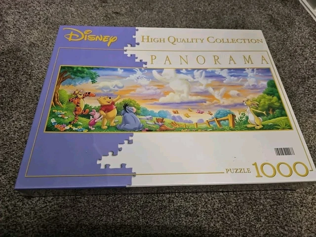 CLEMENTONI DISNEY PANORAMA puzzle 1000 piece Winnie Pooh In The Clouds ...