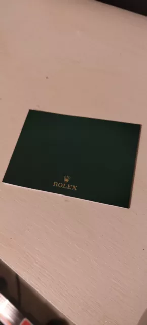 Genuine Rolex Datejust booklet  English 2020 2