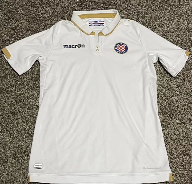 Hajduk Split Jersey 2016 Home MEDIUM Shirt Macron ig93