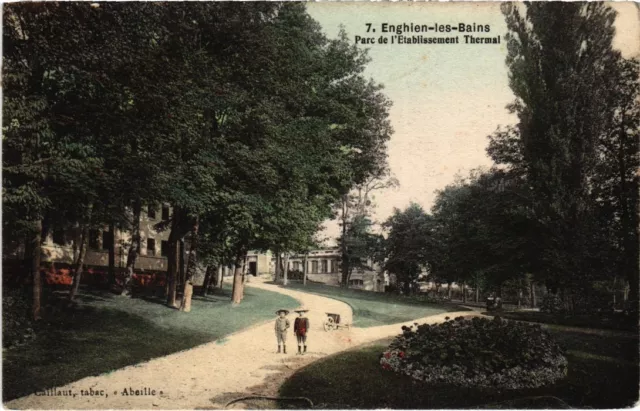 CPA Enghien les Bains Parc de l'Etablissement Thermal FRANCE (1333054)