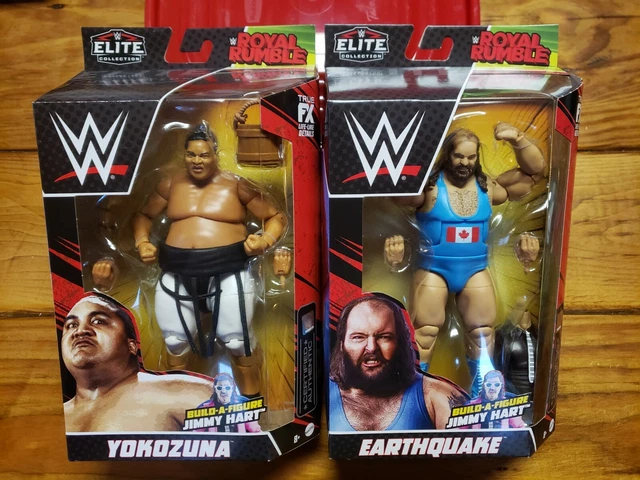 WWE Mattel Elite Royal Rumble Yokozuna Earthquake BAF Jimmy Hart New Sealed Lot