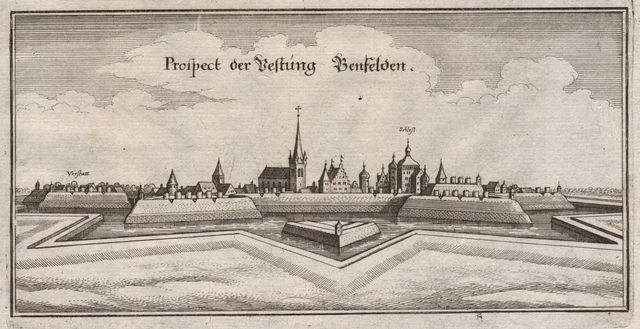 Gravure Sur Bois Ancienne – Blocs Vortrab, Rhin, Caub, Napoléon, Haug – Bavière