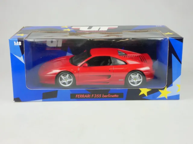 UT Models 1/18 Ferrari F355 berlinetta Coupe red diecast 180074020 + Box 126640