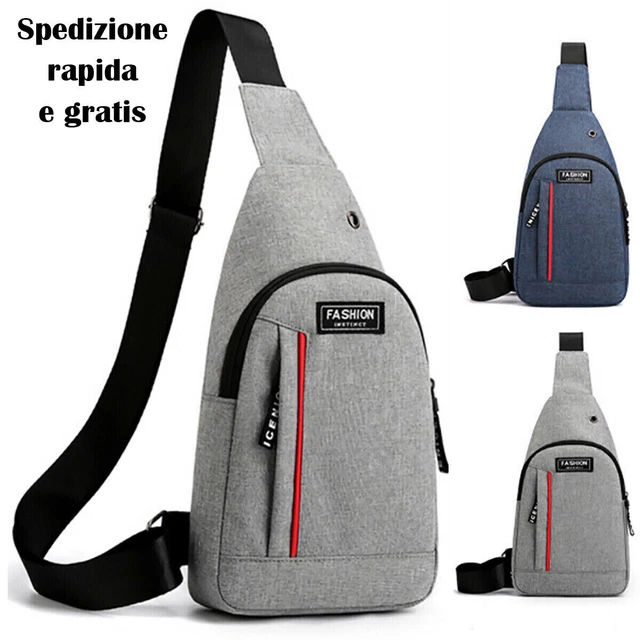 Marsupio uomo monospalla on sale
