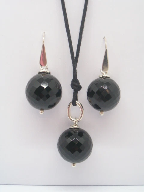 Parure 3 Pièces Dolly-Bijoux - Améthyste Et Cristaux, Argent Massif 925 Rhodié - Boucles, Collier, Pendentif