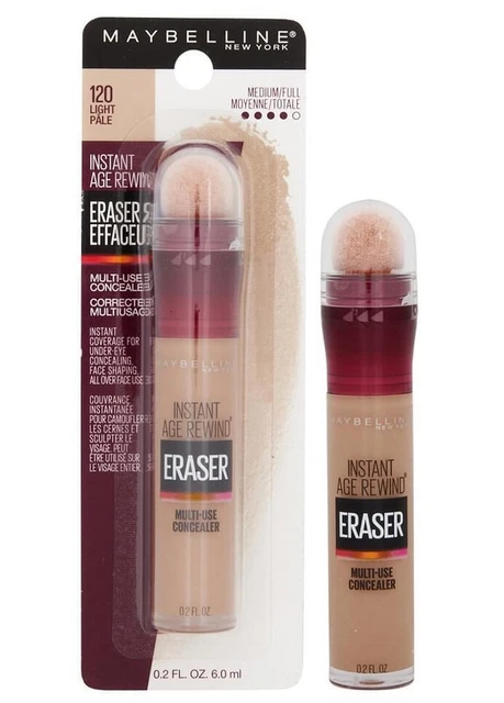MAYBELLINE INSTANT AGE Rewind ERASER - Multi-Use Concealer - 120 ...