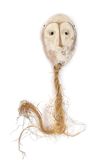 Lega Passport Mask with Beard Congo
