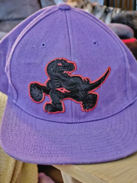MITCHELL & NESS NBA Toronto Raptors Purple HWC Black Red Team Logo ...