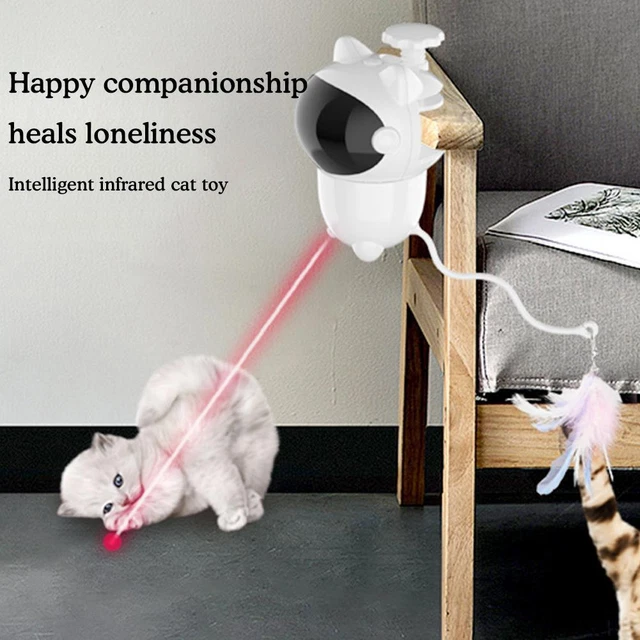 Automatic Cat Toy Indoor Las er Toys, Cats Exercise Interactive Kitten X7I9