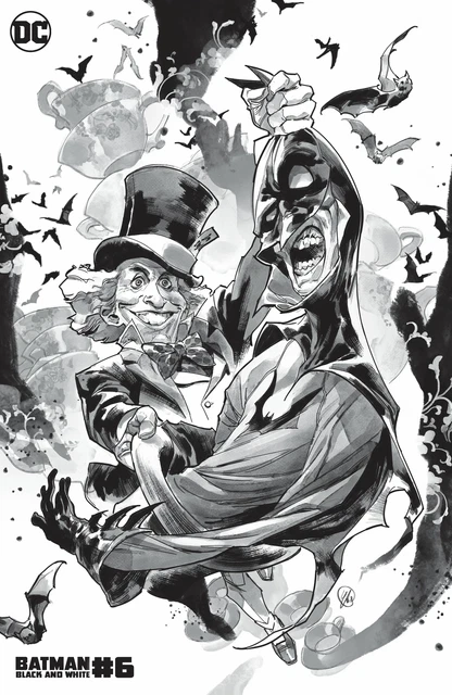 Batman Black And White #6 (Of 6) Cvr C Yasmine Putri Mad Hatter Variant