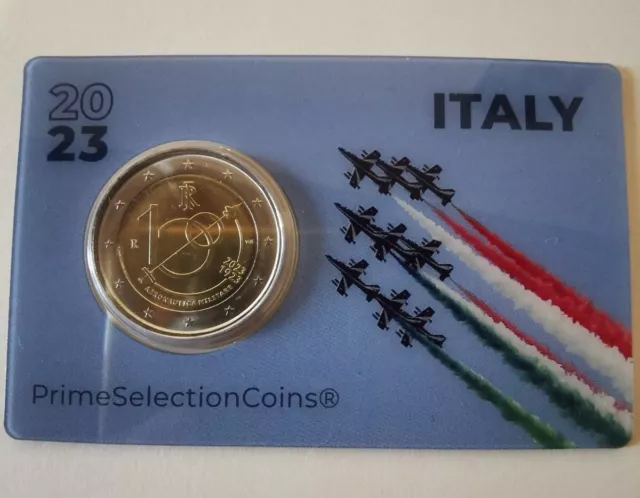 Coincard Pièce 2 Euro Commemorative Italie 2023 Coincard Pièce 2 Euro Commemorative Italie 2023