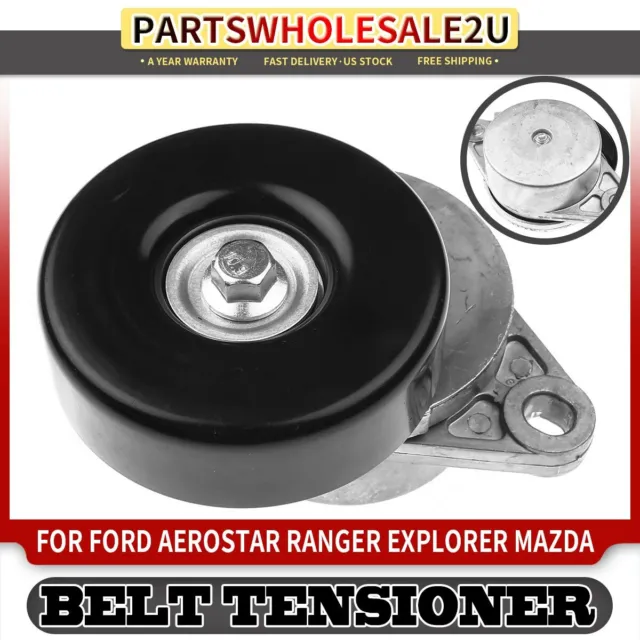 Belt Tensioner Assembly w/ Pulley for Ford Explorer Ranger Aerostar Mazda Navajo