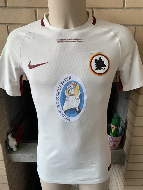 Maillot De Match Porté Et Sali (match Worn) Pellegrini - Bologna Roma, Occasion Collector