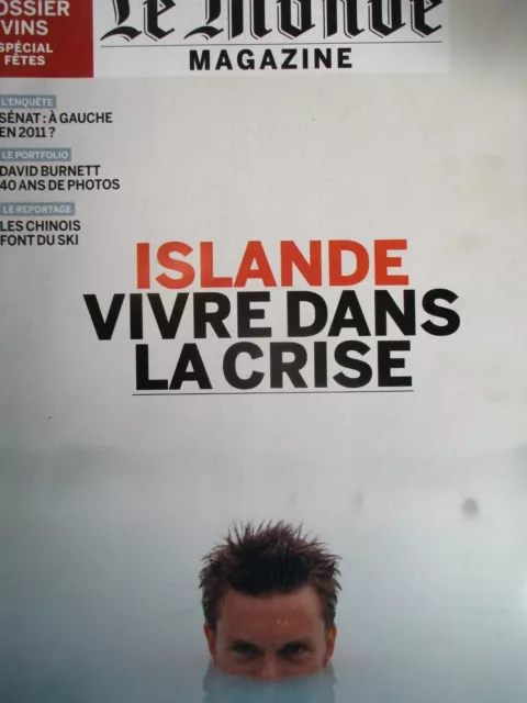 Le Monde Magazine an 2010 /// Islande, Léa Seydoux, David Burnett, ski à YABULI